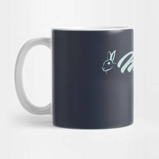 March Fair Aqua Rabbit Mug